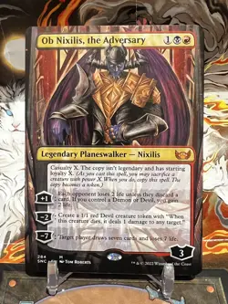 MTG | Ob Nixilis, the Adversary (Borderless) [SNC] Non-Foil - Image 1