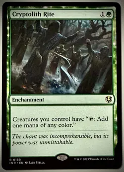 Cryptolith Rite 189 Rare Innistrad Remastered INR MTG Regular NM - Image 1