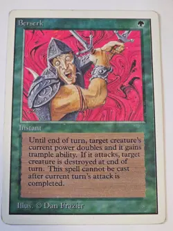 MTG - Berserk MP/HP - Unlimited Edition - Image 1