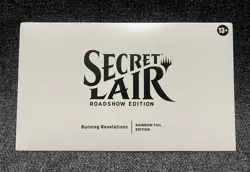 MTG Burning Revelations FOIL ✨Secret Lair✨ - MagicCon Amsterdam - Ricardo Cavolo - Image 2