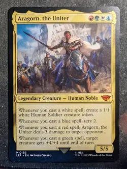Aragorn, the Uniter - LOTR: Tales of Middle Earth (MTG) - Image 1