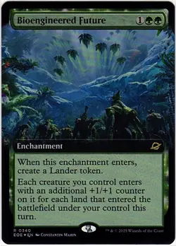 MTG Edge Of Eternities Bioengineered Future Extended Art Foil (Rare) - Image 2