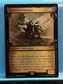 MTG | Orcish Bowmasters (Showcase Scroll) LOTR Special Edition - ✨FOIL✨ - Image 1