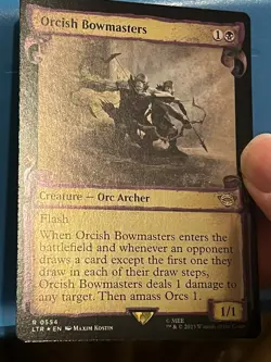 MTG | Orcish Bowmasters (Showcase Scroll) LOTR Special Edition - ✨FOIL✨ - Image 2