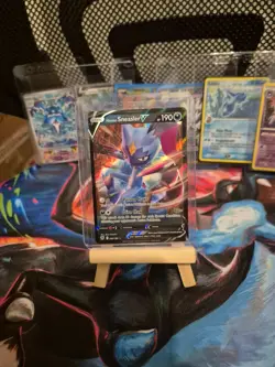Pokemon TCG Hisuian Sneasler V Sword & Shield-Astral Radiance 094/189 Holo Ultra - Image 1