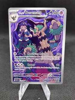 Pokemon TCG Ascended Heros Hop’s Trevenant #237/217 Illustration Rare NM - Image 1