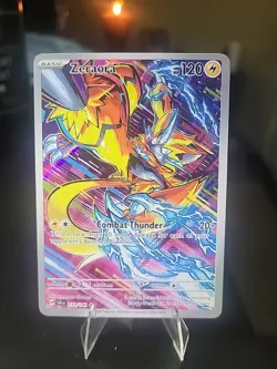 Pokemon TCG Zeraora 151/142 Sv07: Stellar Crown Holo M/NM - Image 1