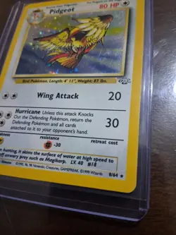 Pokemon TCG Pidgeot 8/64 Jungle (Pokemon) Holo Rare - Image 4