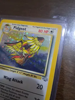 Pokemon TCG Pidgeot 8/64 Jungle (Pokemon) Holo Rare - Image 5