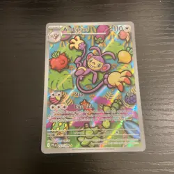 Ambipom 107/094 Illustration Rare Phantasmal Flames Pokemon Near Mint - Image 1