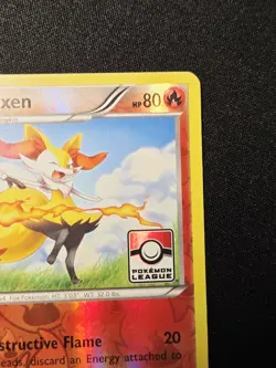 Braixen 12/124 Reverse Holo Stamped Pokemon League & Championship Promo 2016 TCG - Image 4