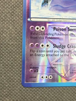 Team Plasma Muk 46/116 Reverse Holo Rare Pokemon Black & White Plasma Freeze - Image 5