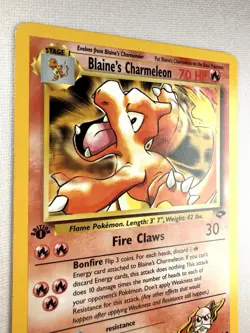 Pokemon TCG Blaine's Charmeleon 31/132 Gym Challenge 1st Edition Uncommon WOTC … - Image 2