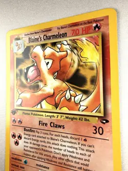 Pokemon TCG Blaine's Charmeleon 31/132 Gym Challenge 1st Edition Uncommon WOTC … - Image 3