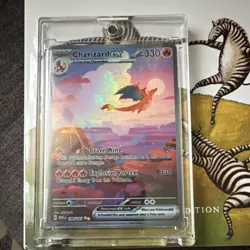 Charizard ex 199/165 SV Scarlet & Violet 151 SIR Full Art Holo English 330HP - Image 1