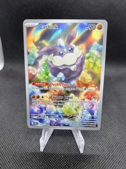 Carbink 242/217 Illustration Rare Holo Full Art NM Ascended Heroes Pokemon TCG - Image 1