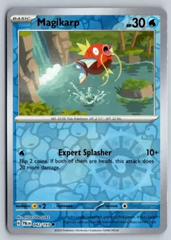 Magikarp 042/193 Common Paldea Evolved Pokemon Reverse Holo Near Mint - Image 1