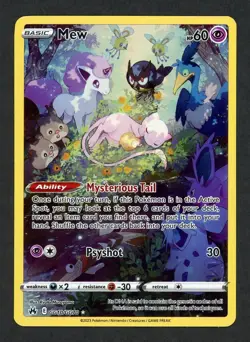 Pokemon TCG Crown Zenith Galarian Gallery Mew GG10/GG70 - Image 1