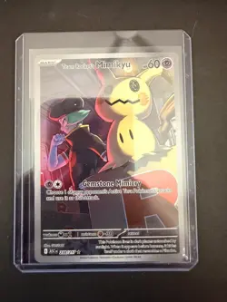 Team Rocket's Mimikyu 238/217 Illustration Rare Ascended Heroes Pokemon NM - Image 1