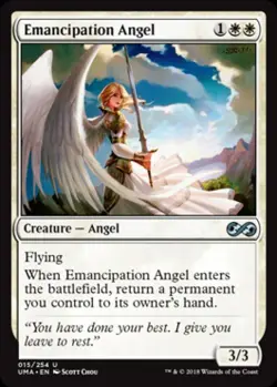 Emancipation Angel -Foil Near Mint MTG Ultimate Masters - Image 1