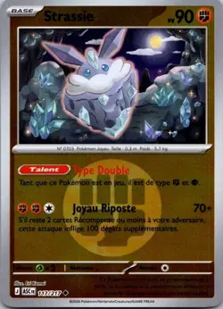Carte Pokemon Strassie 117/217 Reverse 2026 - Image 1