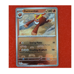 Pokemon Darmanitan 014/086 Sv: Black Bolt Master Ball Holo ENG 140 HP - Image 1