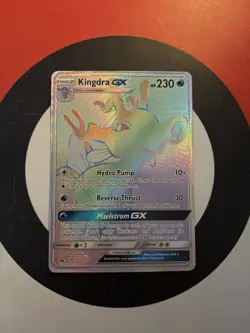 Pokemon Kingdra GX SM155 Black Star Promo - Image 1