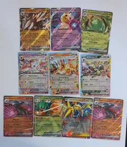 37 English EXs Pokemon Prismatic Evolutions Phantasmal Flames Ascended Heroes - Image 1