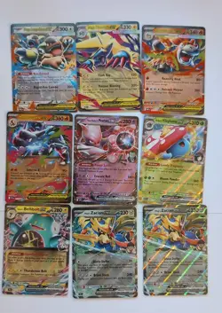37 English EXs Pokemon Prismatic Evolutions Phantasmal Flames Ascended Heroes - Image 2