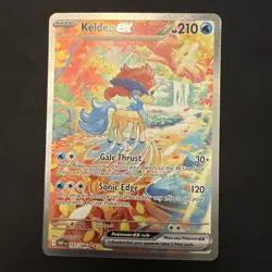 Keldeo ex 167/086 - White Flare Pokemon Special Illustration Rare English - Image 1