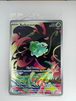 2018 Pokemon Bulbasaur Enhanced (Stamped) (Sealed) 133/132 - Image 1