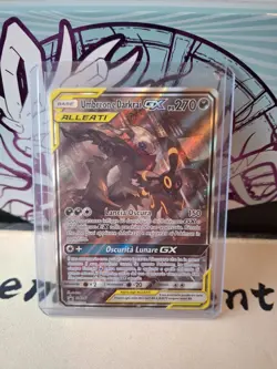 CARTA POKEMON UMBREON E DARKRAI GX SM241 PROMO BLACK STAR EX - Image 1