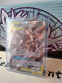 CARTA POKEMON UMBREON E DARKRAI GX SM241 PROMO BLACK STAR EX - Image 3