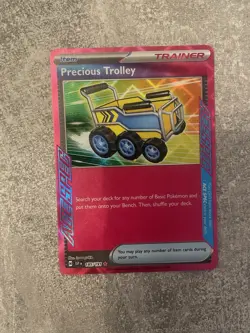 Precious Trolley 185/191 ACE Spec Playable Surging Sparks Pokemon TCG - Image 1