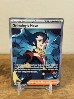Pokemon TCG Grimsley’s Move Phantasmal Flames 120/094 Full Art Ultra Rare - Image 1