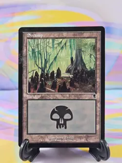 Magic the Gathering MTG Odyssey 2001 Card | Swamp 339/350 - Image 1