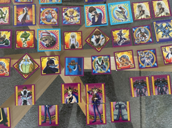 Yu-Gi-Oh! - Merlin 2005 Purple Back Stickers - Lot of 90+ - Image 4