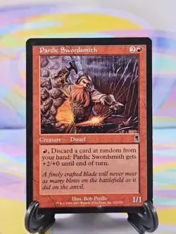 Magic the Gathering MTG Odyssey 2001 Card | Pardic Swordsmith 213/350 - Image 1
