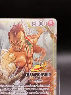 2024 One Piece Two Legends Wyper Rare Championship Event Stamp #OP08-110 - Image 2
