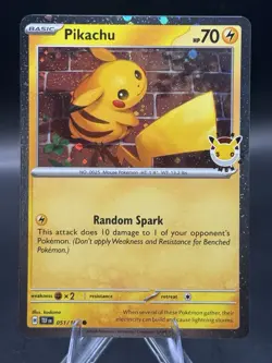 Pikachu (Pokemon Day 2026) 051/162 Miscellaneous Cards & Products Holo - Image 1
