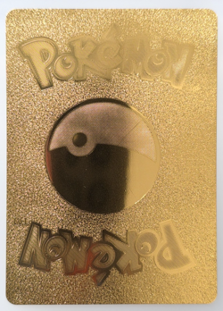 Pokemon Zeraora V 210hp Gold Foil Fan Art Collector Card TCG - Image 2