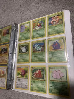 Base Set Jungle Vintage Pokemon Cards Lot - 24 - LP - Image 5