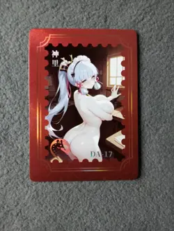 DA17 the moment love awakens Goddess Story WAIFU ANIME CARD - Image 1