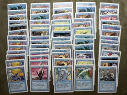 Lot of 65 Magic the Gathering MTG Blue Cards - Revised 3rd Edition - Image 1