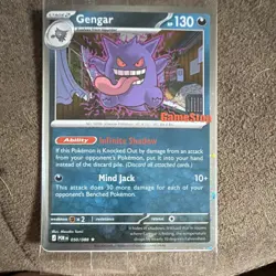 Gengar Promo Holo Pokemon TCG Card POR 050/088 English Stage 2 - Image 1