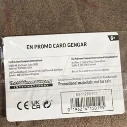 Gengar Promo Holo Pokemon TCG Card POR 050/088 English Stage 2 - Image 2