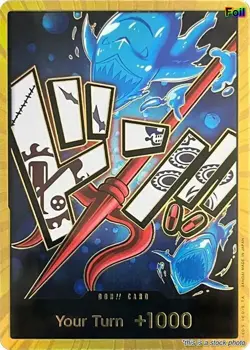 DON!! Card (Hody Jones) (Gold) [PRB-01 - ] - NM [Foil] TCG One Piece - Image 1