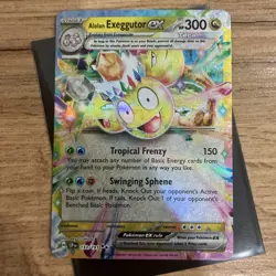 Pokemon Card Alolan Exeggutor EX Surging Sparks 133/191 Double Rare NM Condition - Image 1