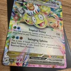 Pokemon Card Alolan Exeggutor EX Surging Sparks 133/191 Double Rare NM Condition - Image 2