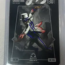 Bo Jackson Battle Arena Showtime 3 First Edition Steel Card 2024 Standard - Image 1